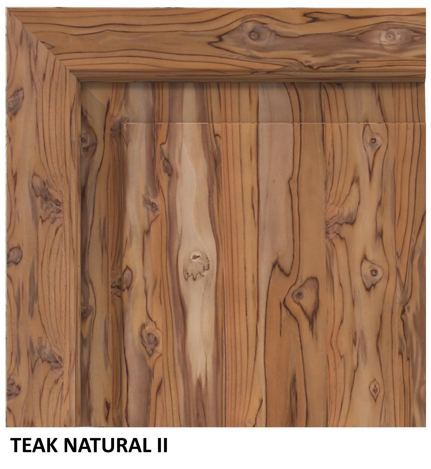 Bartholomew Teak Live Edge Dining Bench - Natural