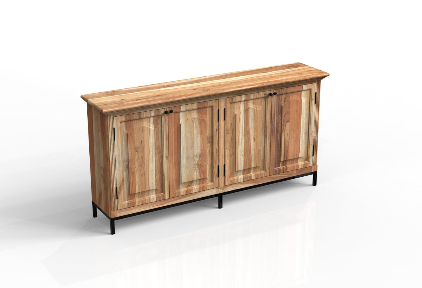 Blair 76" 4 Door Sideboard - Natural