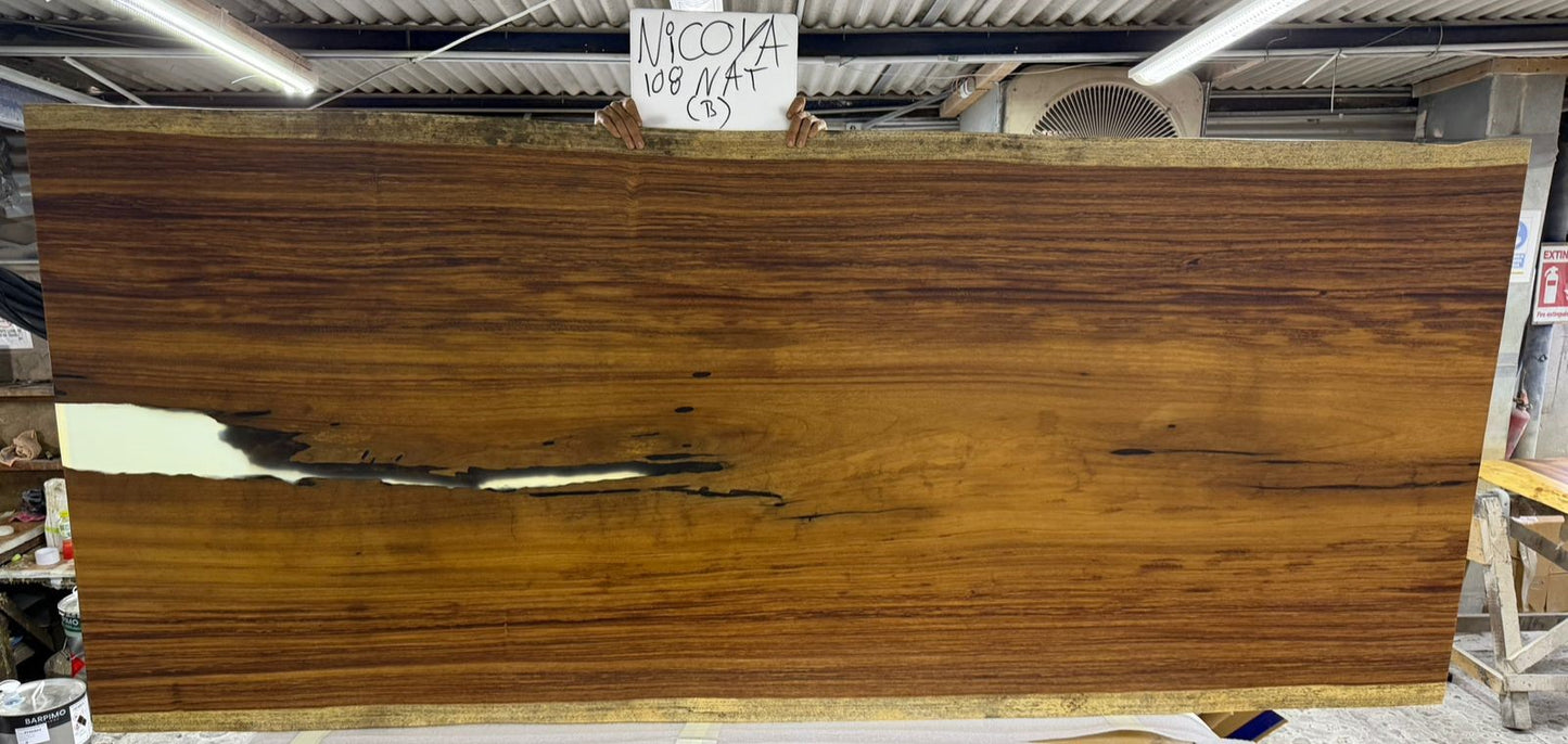 Nicoya 108" Guanacaste Dining Table - Natural - SN546