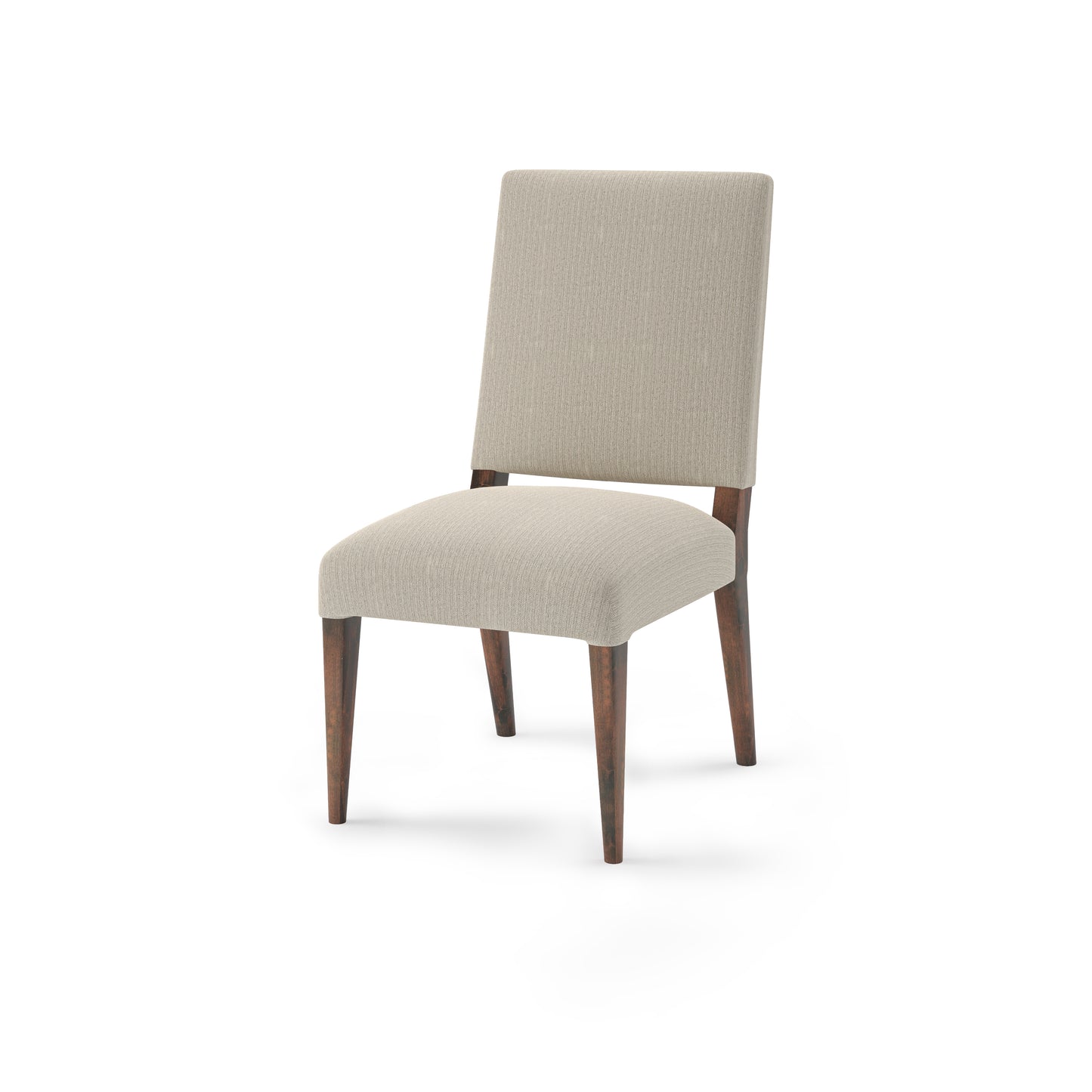 Willis Dining Chair - Performance Ecru + Natural + Black