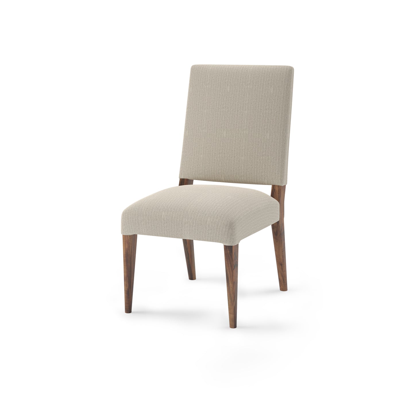 Willis Dining Chair - Performance Ecru + Natural + Smoke