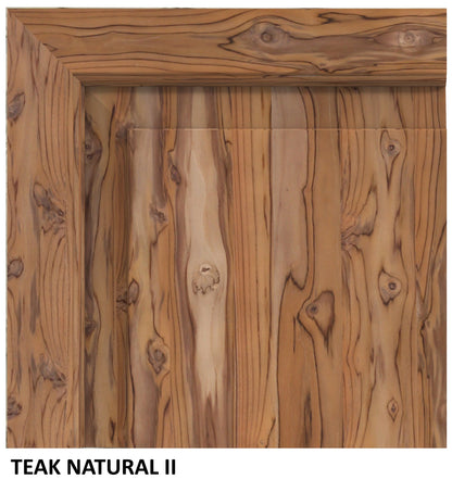 Bartholomew 84" Teak Live Edge Dining Table - Natural