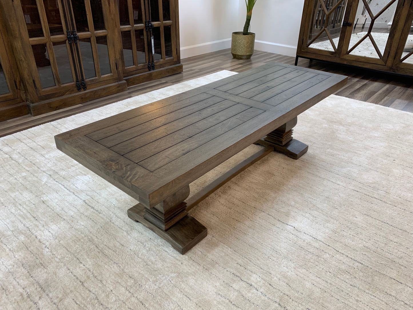 Constantine 60" Dining Bench - Distressed Natural