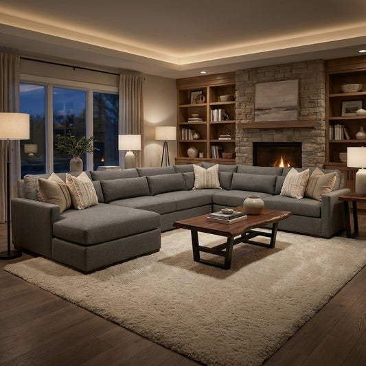 Malcolm Acacia 52" Live Edge Coffee Table - Natural + Smoke