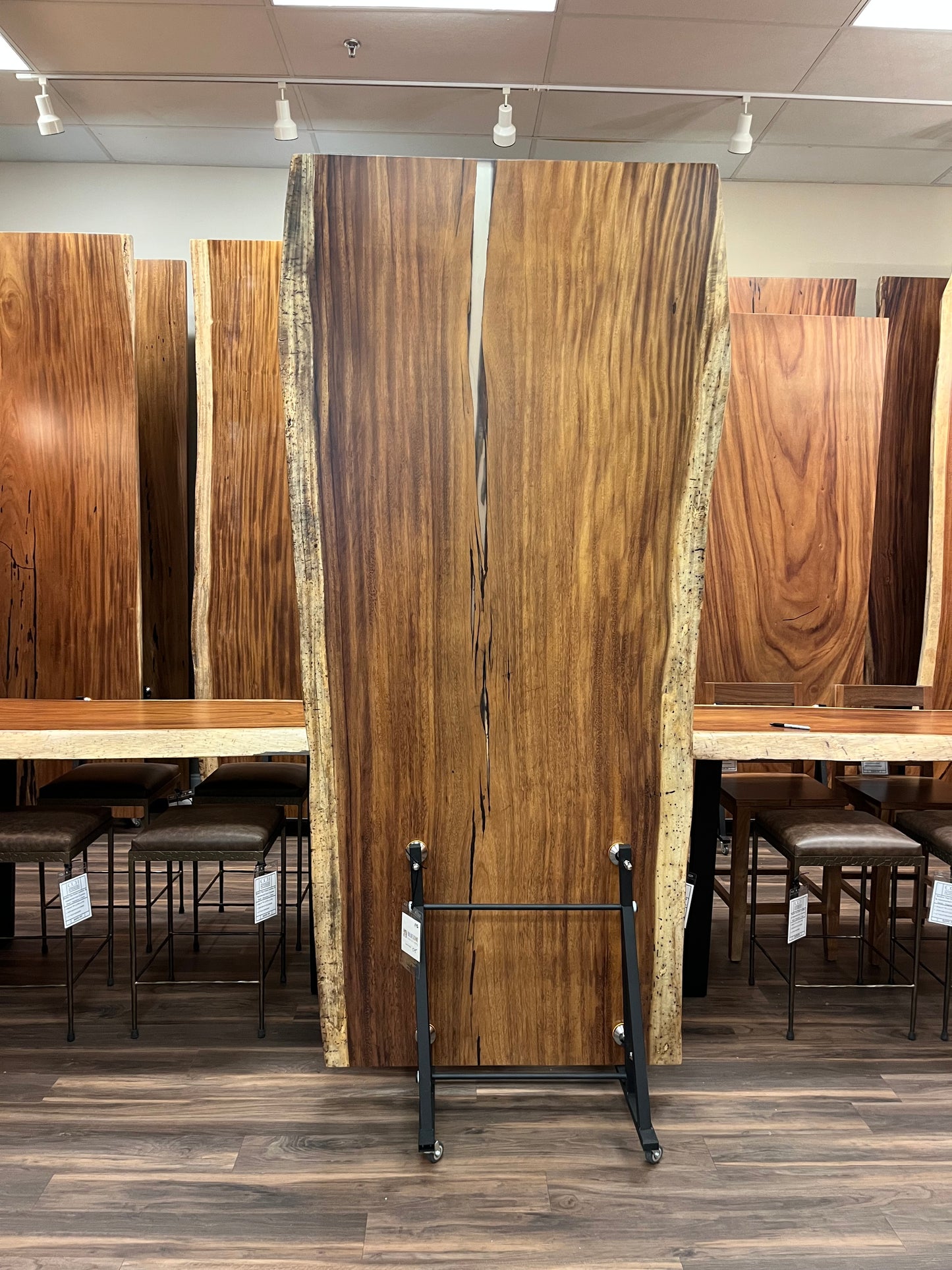 Nicoya 96" Guanacaste Live Edge Dining Table - Natural - SN515