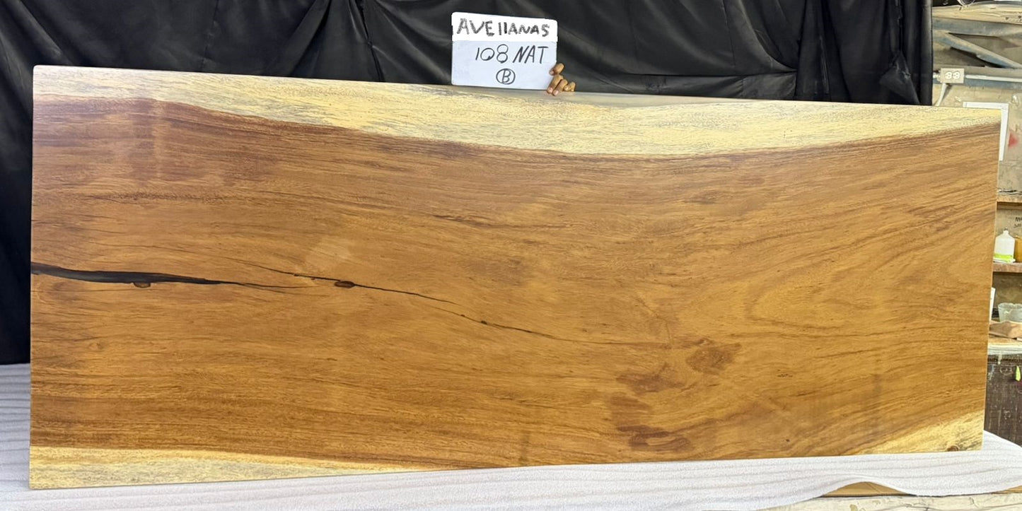 Avellanas 108" Guanacaste Dining Table - Natural - SN530