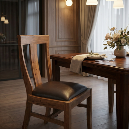 Antony Acacia Dining Side Chair - Natural