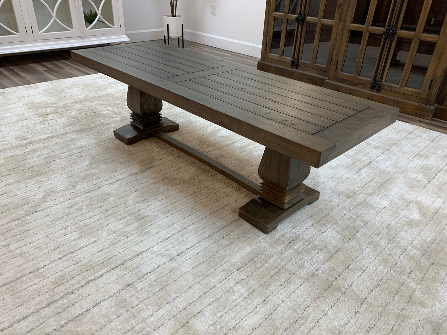 Constantine 60" Dining Bench - Distressed Natural