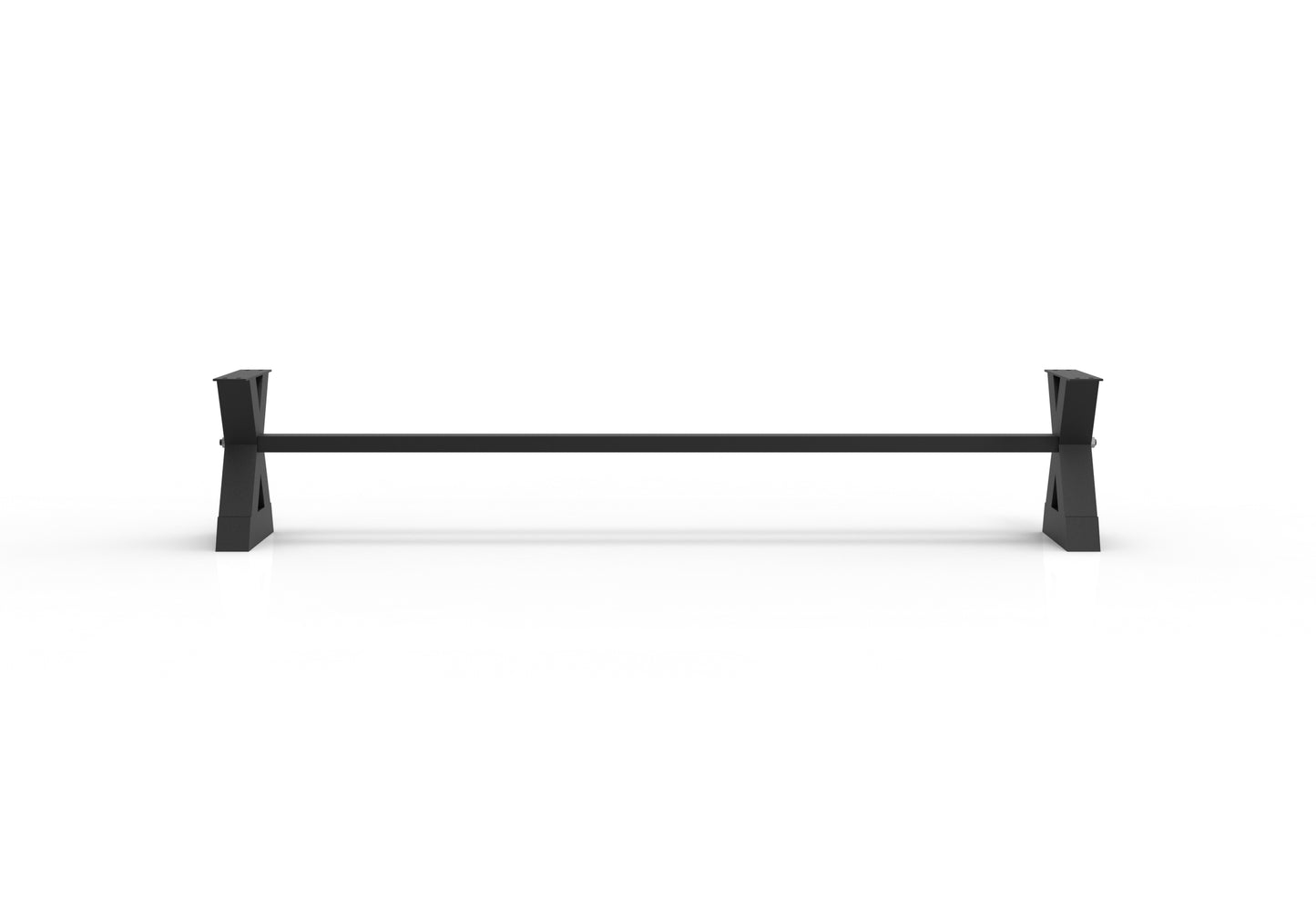 Steel X Dining Bench Legs - 96"