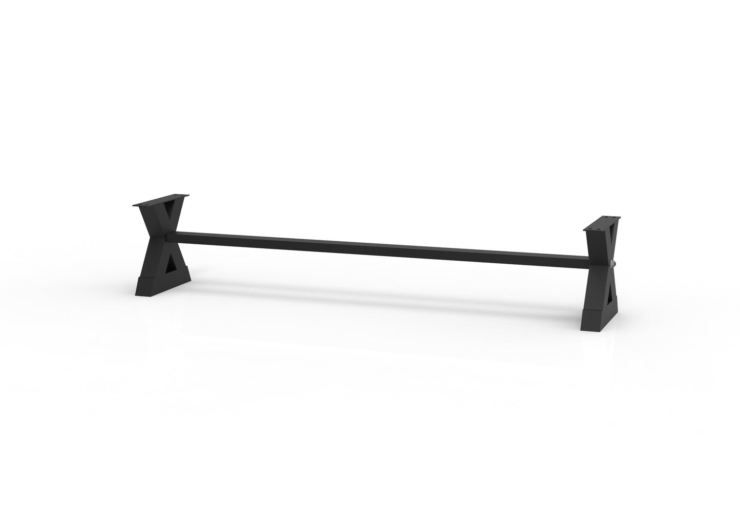Steel X Dining Bench Legs - 96"