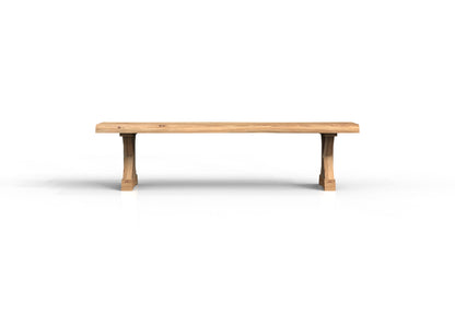 Malcolm 72" Acacia Live Edge Dining Bench - Natural