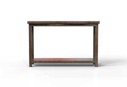 Malcolm Acacia 56" Live Edge Console Table - Natural + Smoke