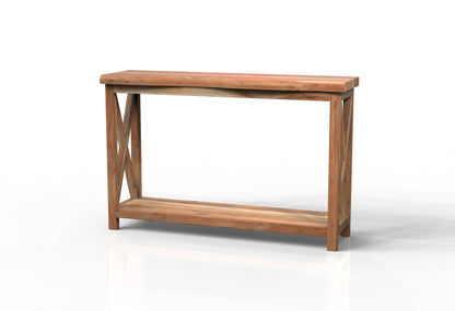Malcolm Acacia 56" Live Edge Console Table - Natural