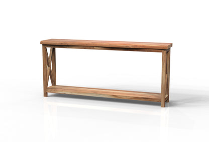 Malcolm Acacia 80" Live Edge Console Table - Natural