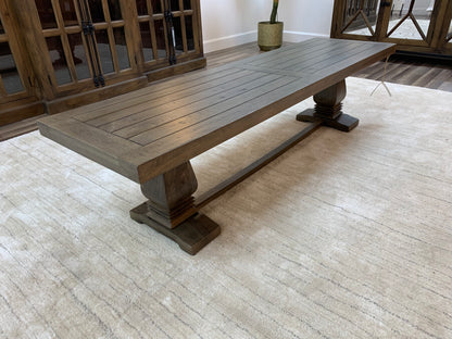 Constantine 72" Dining Bench - Distressed Natural