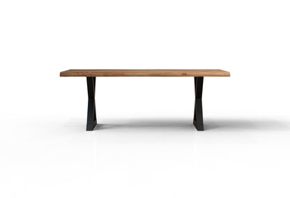 Malcolm Acacia 84" Live Edge Dining Table - Natural