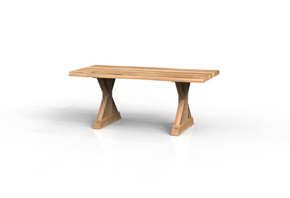 Malcolm Acacia 72" Live Edge Dining Table - Natural
