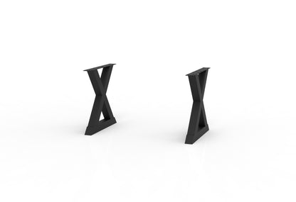 Steel X Dining Table Stretcher - 96"