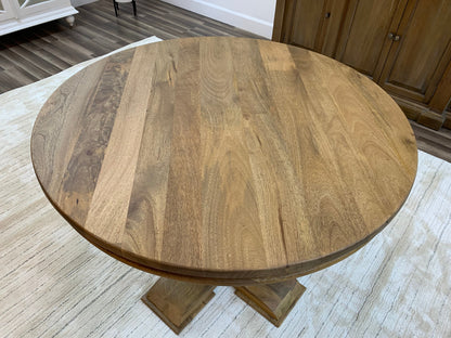 Weston 42" Acacia Round Dining Table - Natural