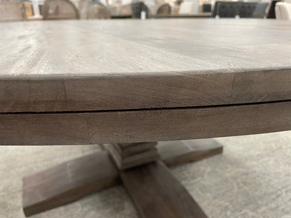 Drake 72" Round Dining Table - Carbon