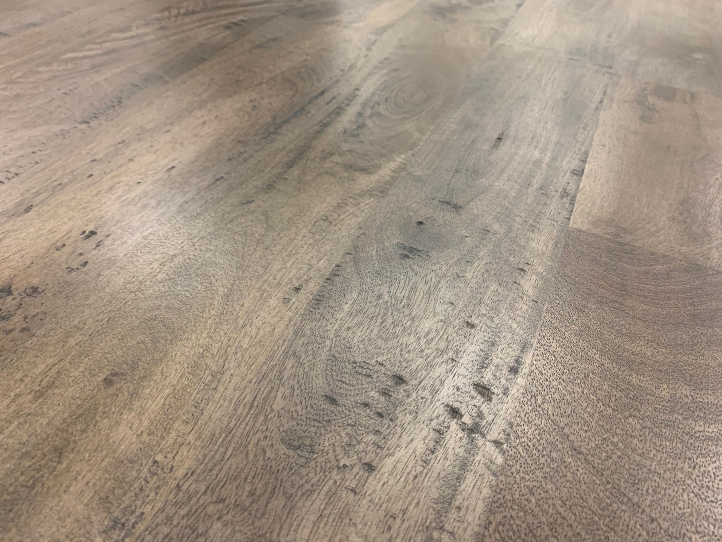 Drake 72" Round Dining Table - Distressed Natural