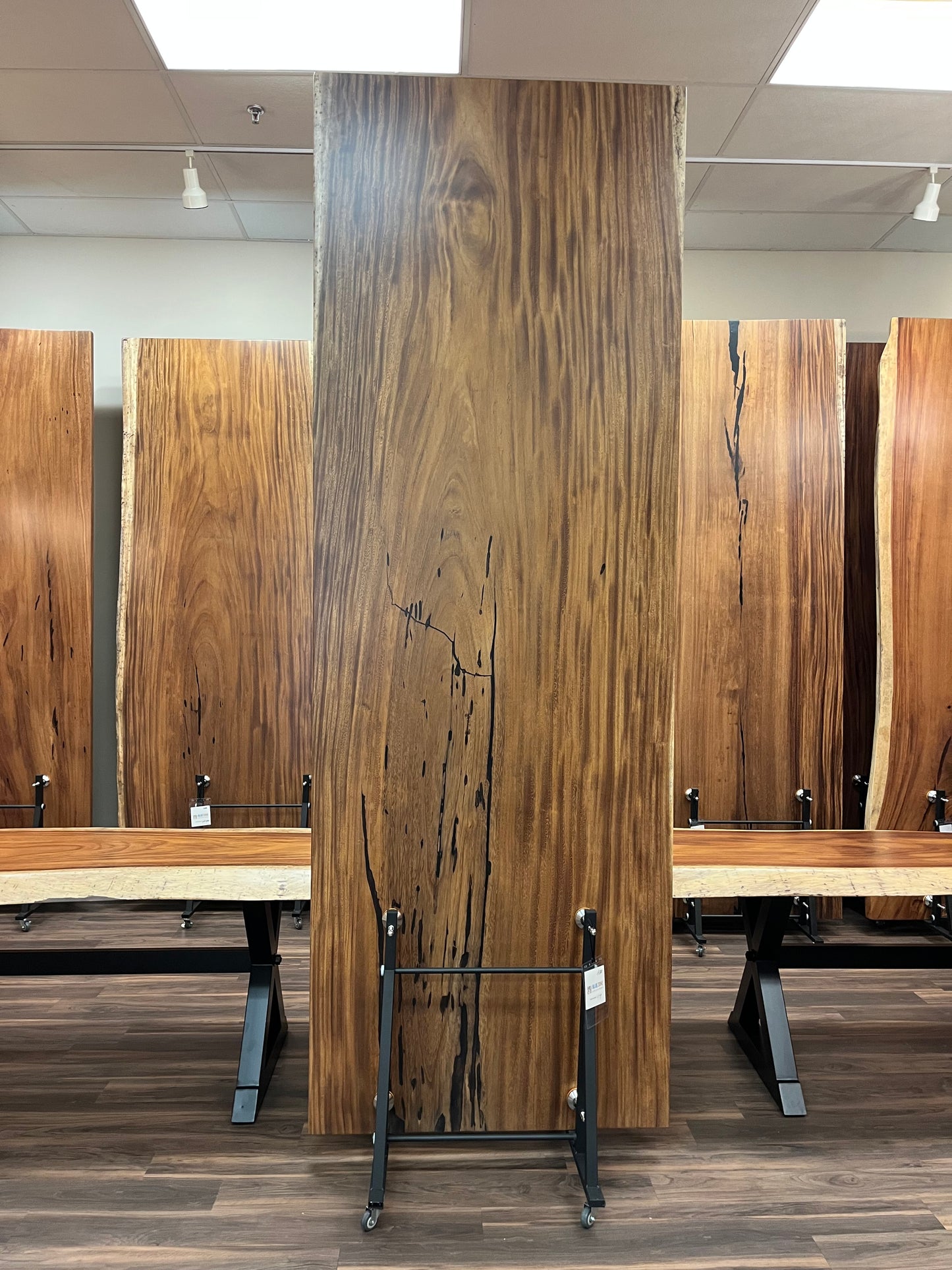 Avellanas 120" Guanacaste Dining Table - Natural- SN479