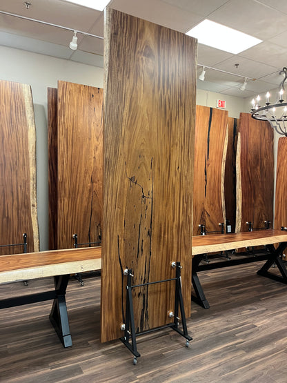 Avellanas 120" Guanacaste Dining Table - Natural- SN479