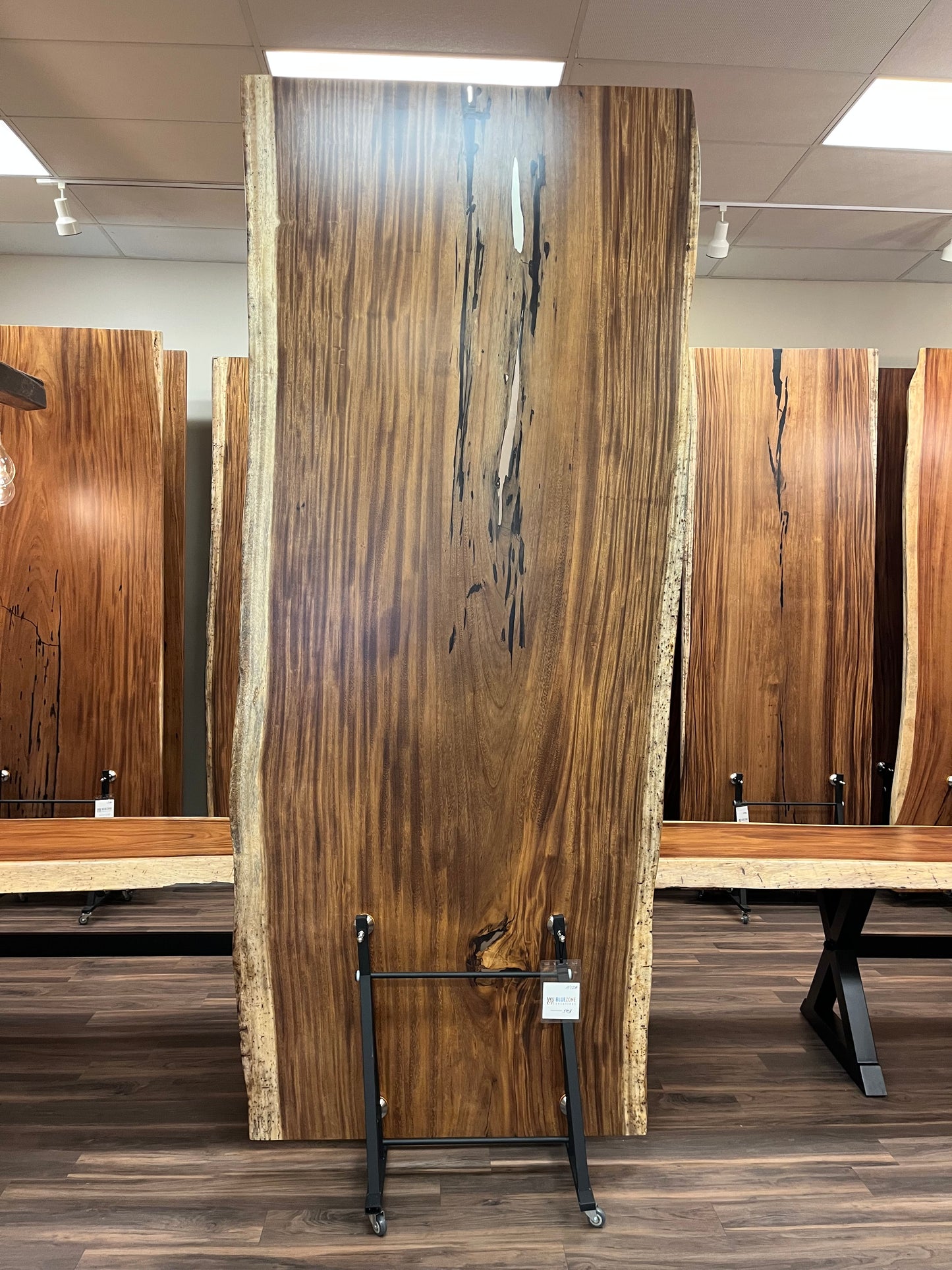 Nicoya 120" Guanacaste Live Edge Dining Table - Natural - SN503