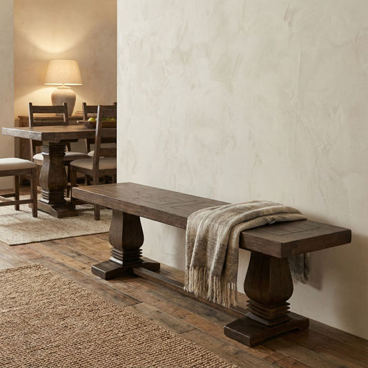 Constantine 60" Dining Bench - Distressed Natural