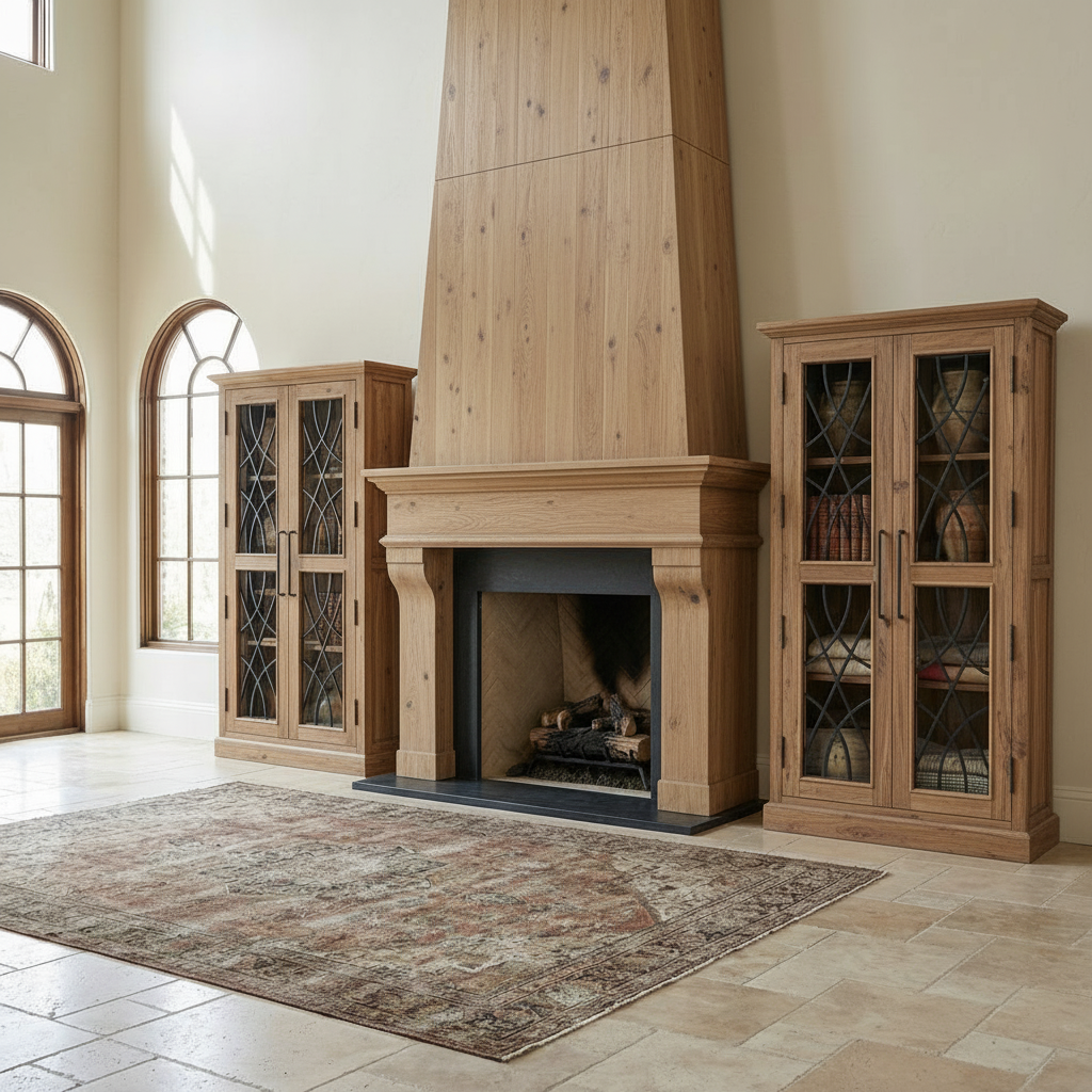 Morrison 40" 2 Door Cabinet - Natural