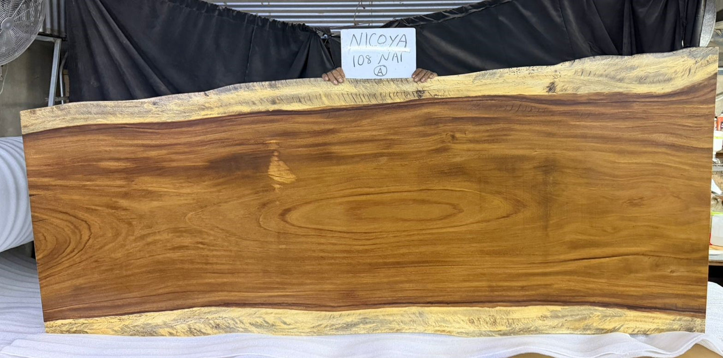 Nicoya 108" Guanacaste Dining Table - Natural - SN545