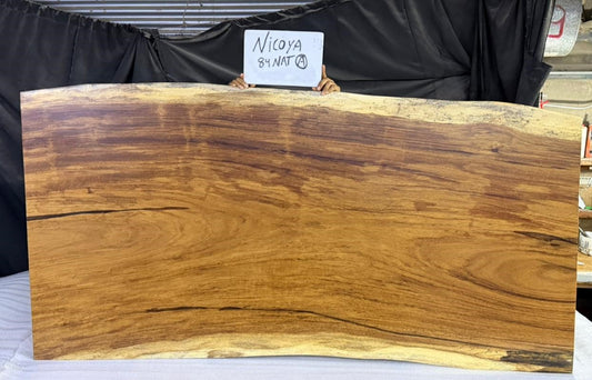 Nicoya 84" Guanacaste Live Edge Dining Table - Natural - SN539