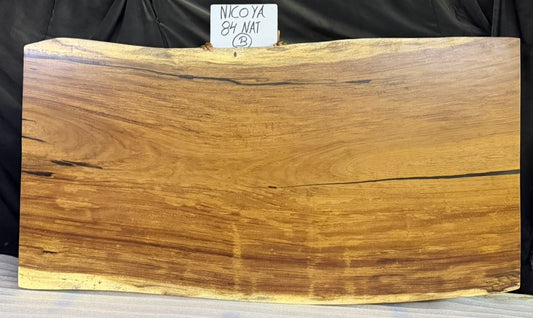 Nicoya 84" Guanacaste Live Edge Dining Table - Natural - SN540