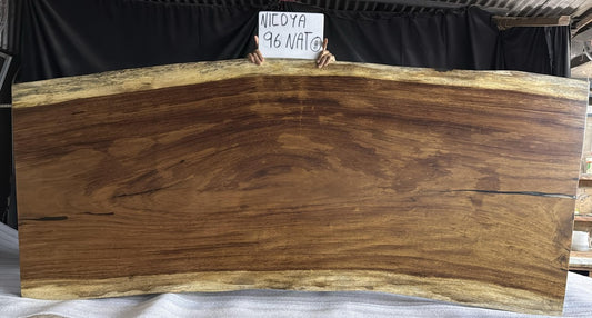 Nicoya 96" Guanacaste Live Edge Dining Table - Natural - SN571