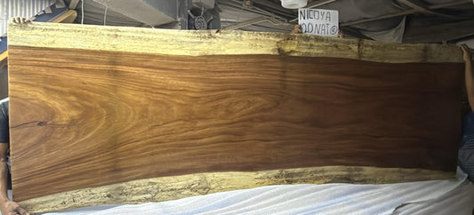 Nicoya 120" Guanacaste Live Edge Dining Table - Natural - SN578