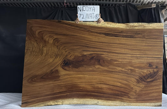 Nicoya 72" Guanacaste Live Edge Dining Table - Natural - SN602