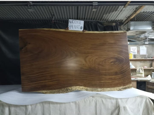 Nicoya 84" Guanacaste Live Edge Dining Table - Natural - SN603