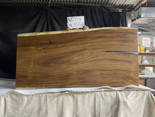 Nicoya 84" Guanacaste Live Edge Dining Table - Natural - SN615