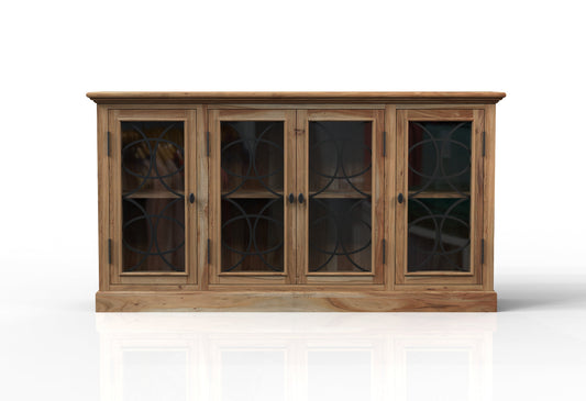 Wilhelm 76" 4 Door Sideboard - Natural