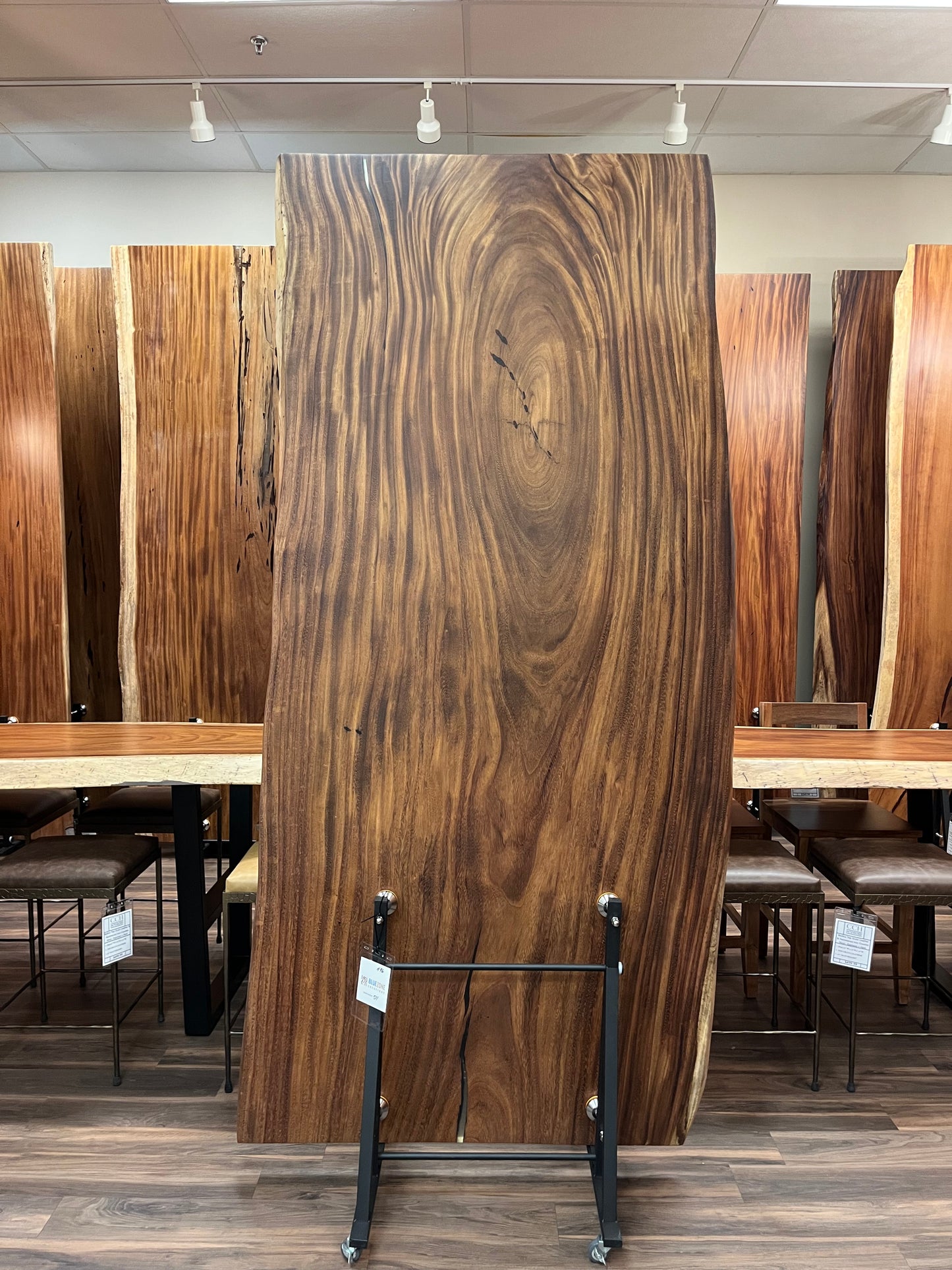 Nicoya 96" Guanacaste Live Edge Dining Table - Natural - SN511