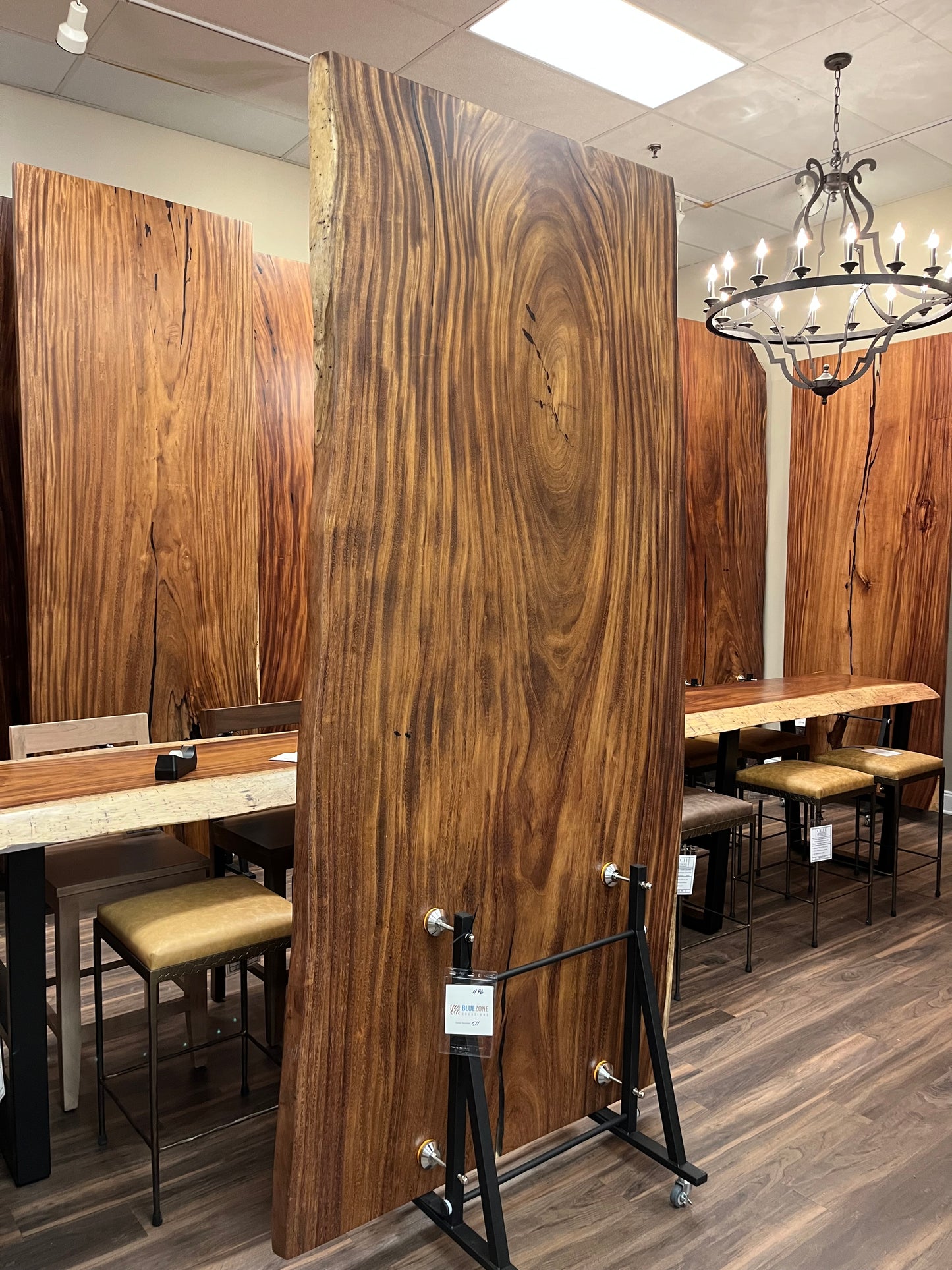 Nicoya 96" Guanacaste Live Edge Dining Table - Natural - SN511