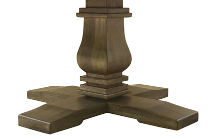 Drake 72" Round Dining Table - Distressed Natural