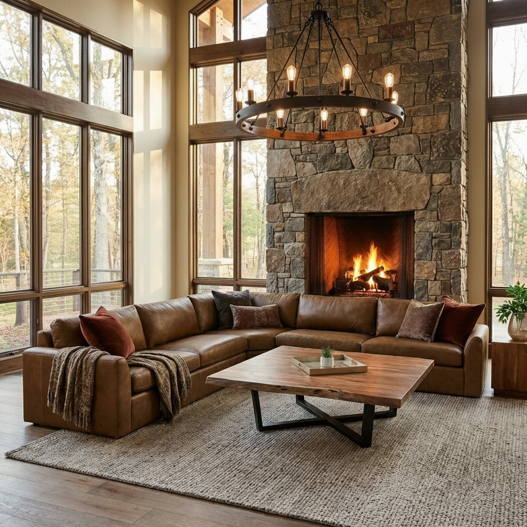 Malcolm Acacia 60" Square Live Edge Coffee Table - Natural