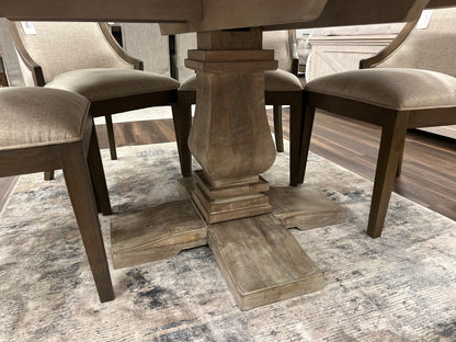 Drake 60" Round Dining Table - Sand Wash
